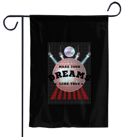 Make Your Dreams Come True with Disco Ball Design Garden Flags