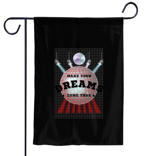 Make Your Dreams Come True with Disco Ball Design Garden Flags