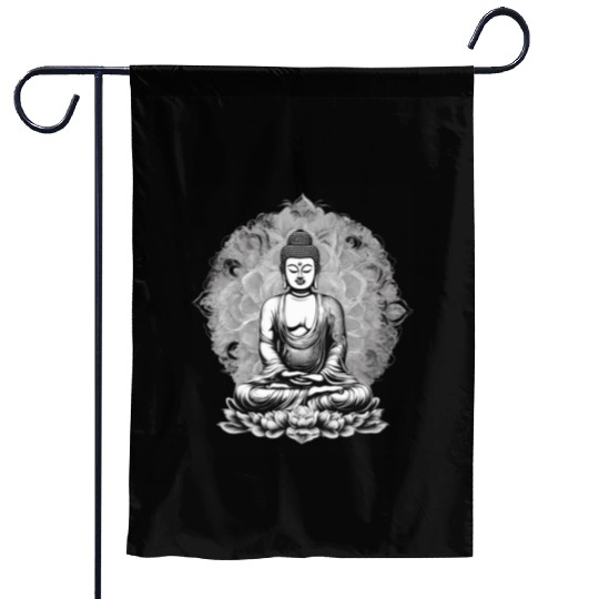 Nirvana Buddhism Garden Flags