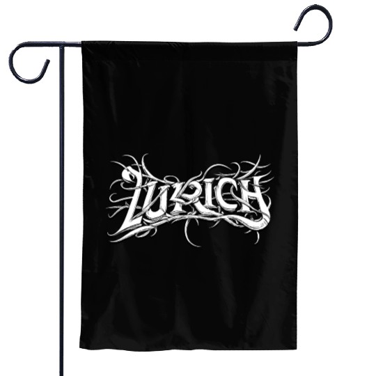 Zurich Metal (Music) Metalheads Zurich Switzerland Garden Flags