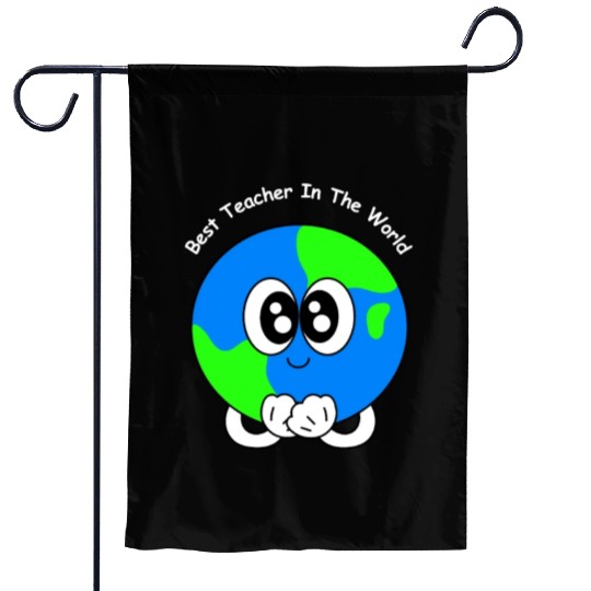 Best Teacher In The World | Appreciations Gifts Garden Flags