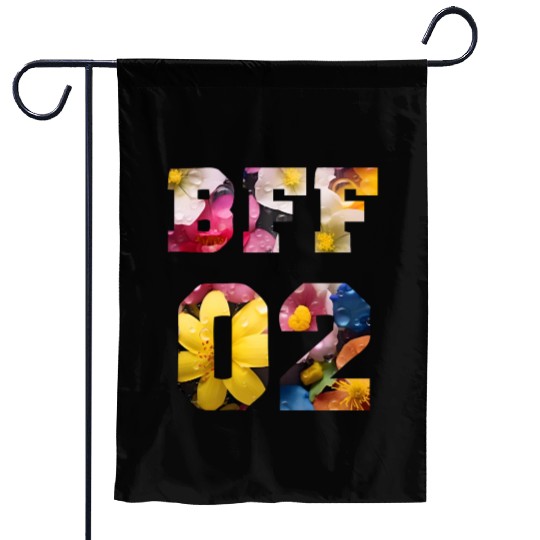 Flower Best Friends for 3 - BFF 02 Garden Flags