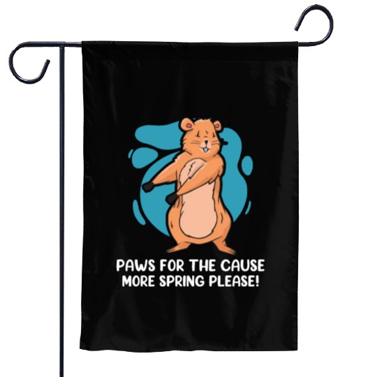 Groundhog Day 2024 Enthusiast February 2nd Garden Flags
