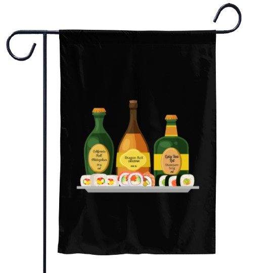 Nurse Garden Flags, Dragon Spicy Tuna California Roll