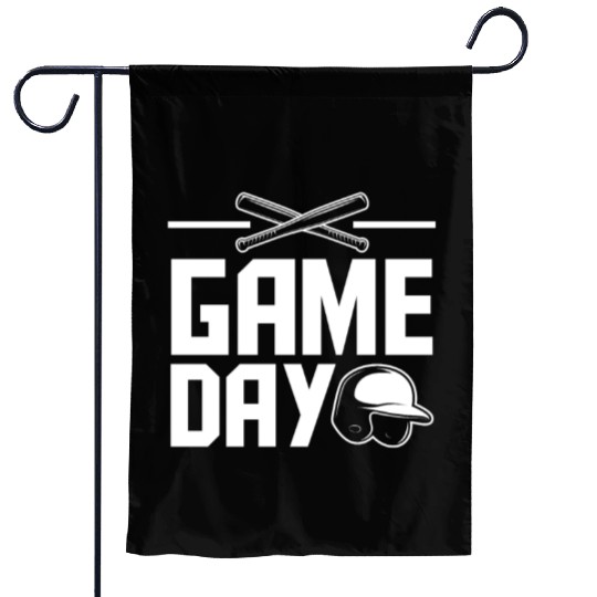Game Day Funny Baseball Gift Garden Flags