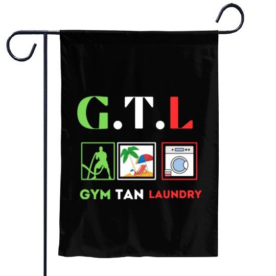 Gym Tan Laundry GTL New Jersey Garden NJ Shore It Garden Flags