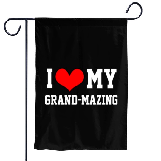 I Love My Grandma Amazing Puns Fun Mothers Day Kid Garden Flags