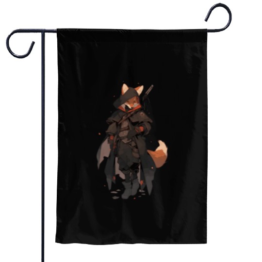 Dexterious Fox Rogue Garden Flags