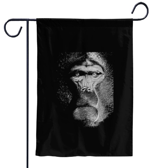 Ape Gorilla Monkey Primate Macaque Chimpanzee Garden Flags