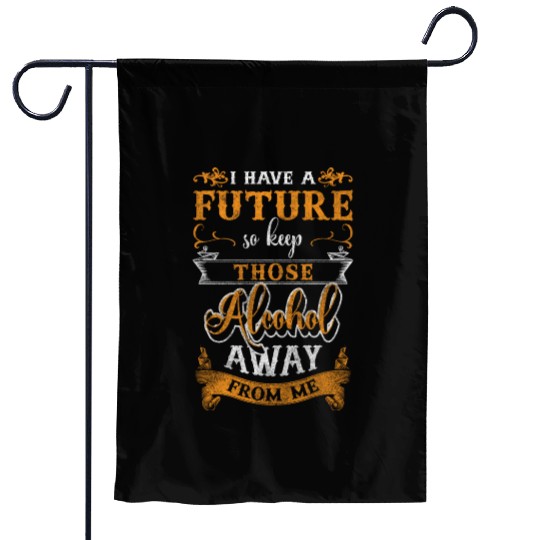 Beer Healthy Sanity Motivation Garden Flags