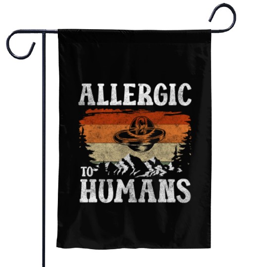Aliens Area 51 Earth Astronaut Garden Flags