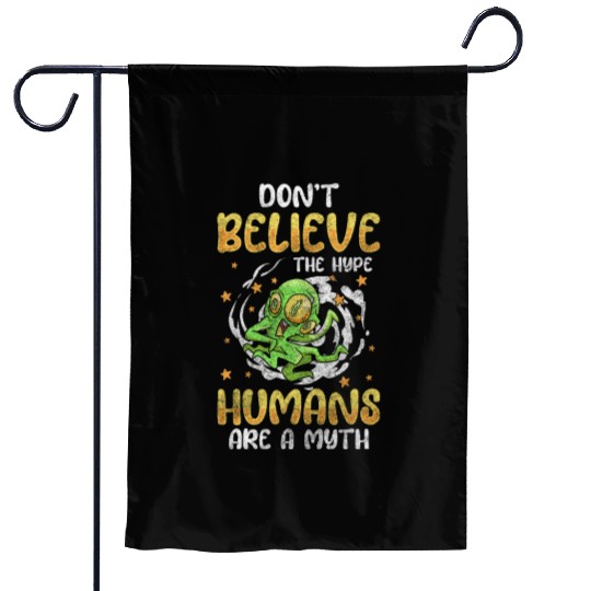 Aliens Area 51 Earth Planet Garden Flags