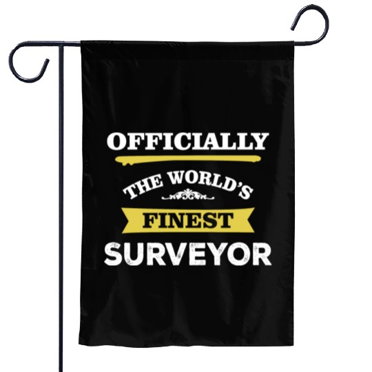 The World's Finest Surveyor Garden Flags