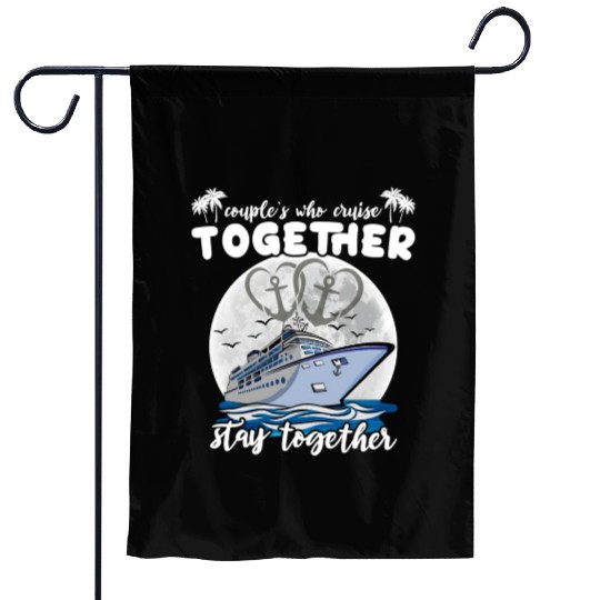 Rotic Cruising Husband Ship Cruise Garden Flags