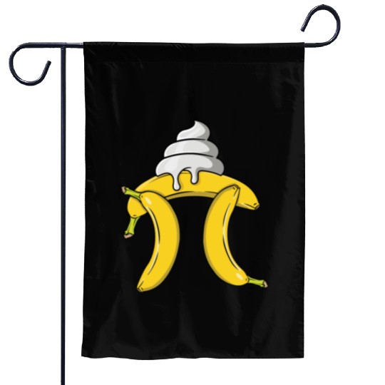 Banana Cream Pie Pi Day Math Equations Garden Flags