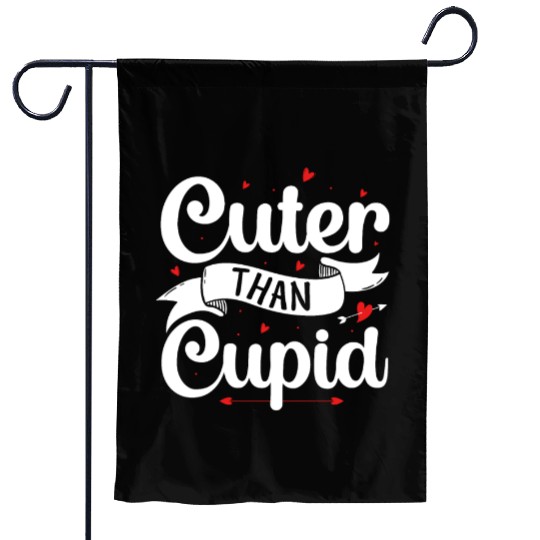 Cuter Than Cupid Garden Flags
