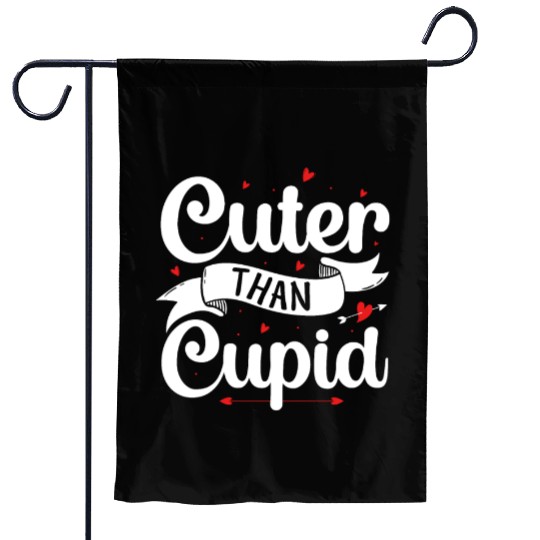 Cuter Than Cupid Garden Flags