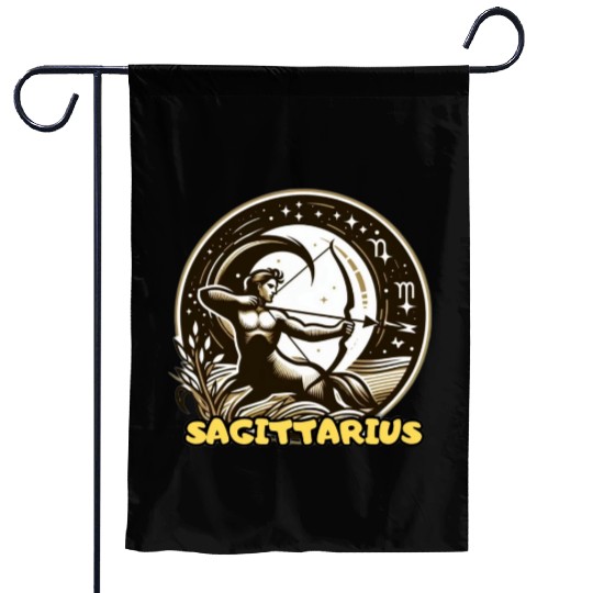 Sagittarius Horoscope Garden Flags