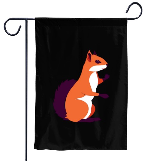 Squirrel Garden Flags
