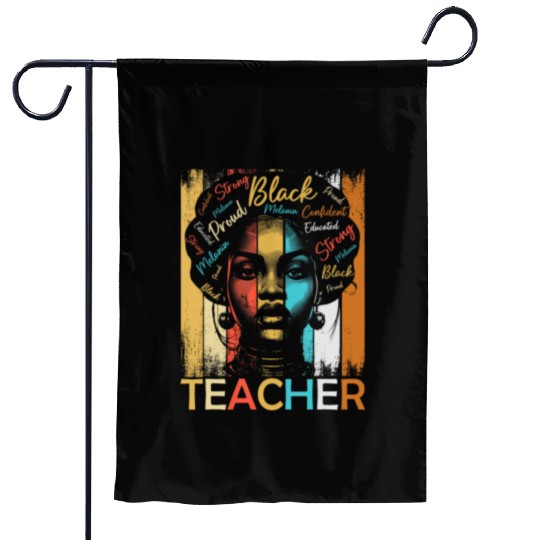 Black History Teacher Garden Flags African American Women