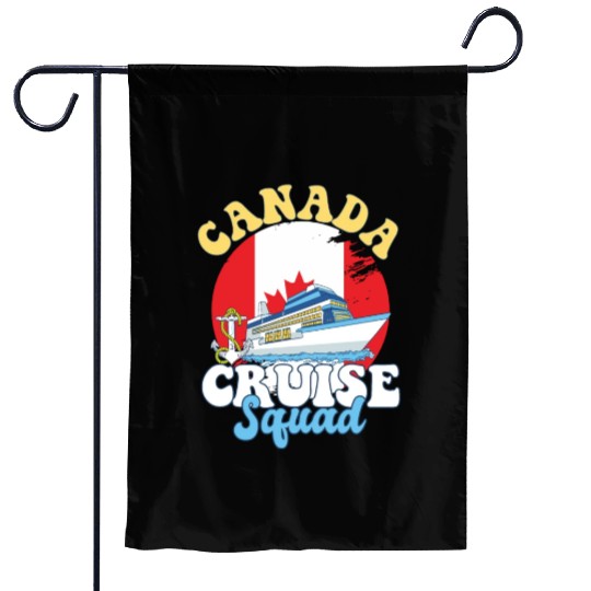 Canada Cruise Squad Family Vacation Trip Garden Flags