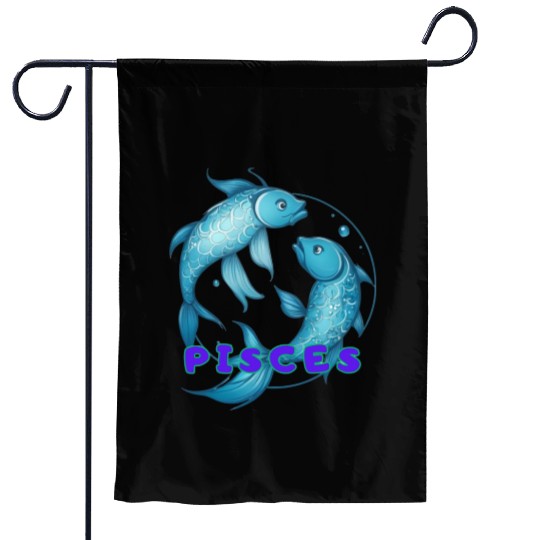 Pisces Horoscope Garden Flags