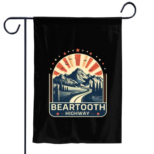 Beartooth Highway US 212 Garden Flags