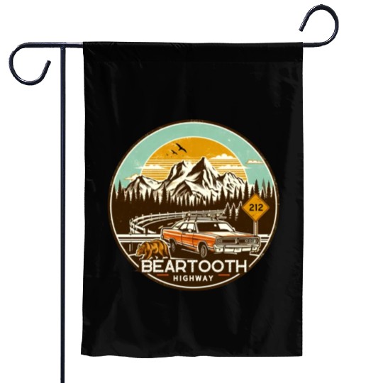 Beartooth Highway US 212 Garden Flags