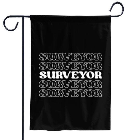 Surveyor Mapper Land Surveyor Geospatial Expert Garden Flags