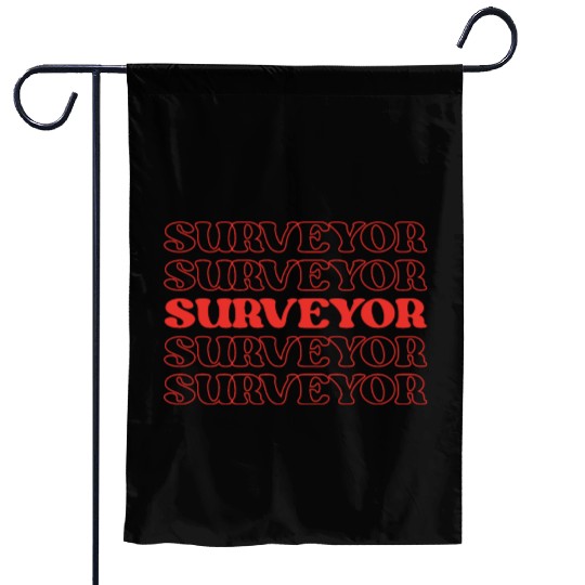 Surveyor Mapper Land Surveyor Geospatial Expert Garden Flags
