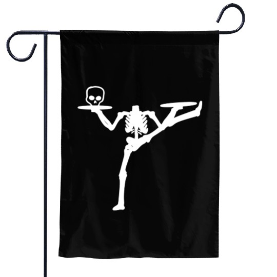 Dancing Skeleton Street Dancer Gift Garden Flags