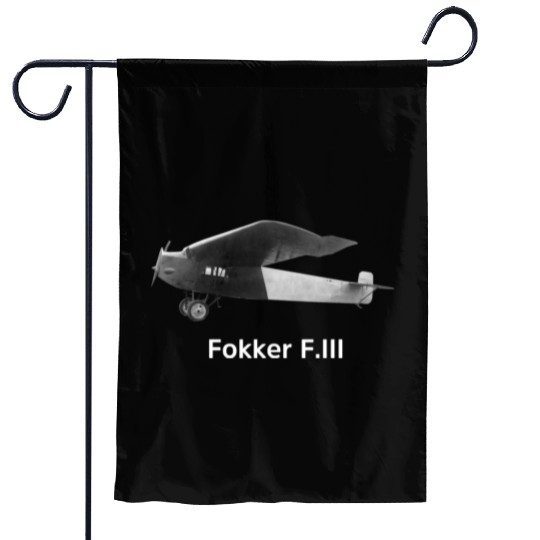 Fokker Aircraft Garden Flags
