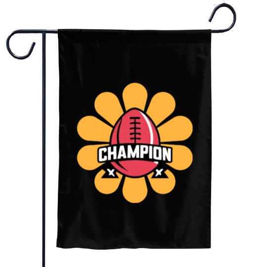 Fantasy Football Champion Garden Flags