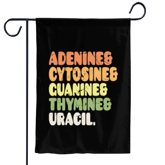 Nucleobases Biology Teacher DNA Biologist Garden Flags