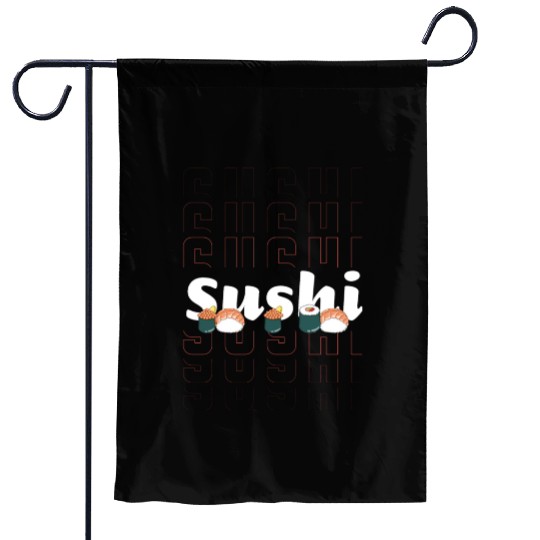 Japanese Fish Maki Cuisine Garden Flags