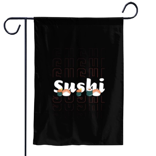 Japanese Fish Maki Cuisine Garden Flags