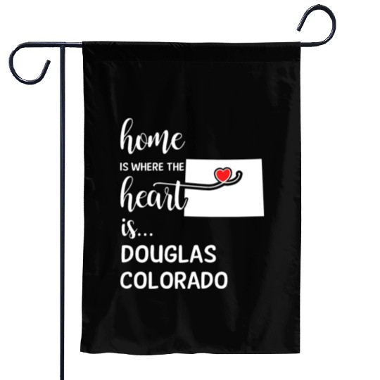 Douglas County Colorado Is Where My Heart Is Cool Garden Flags