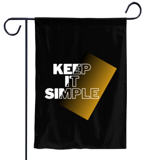 keep it simple Garden Flags
