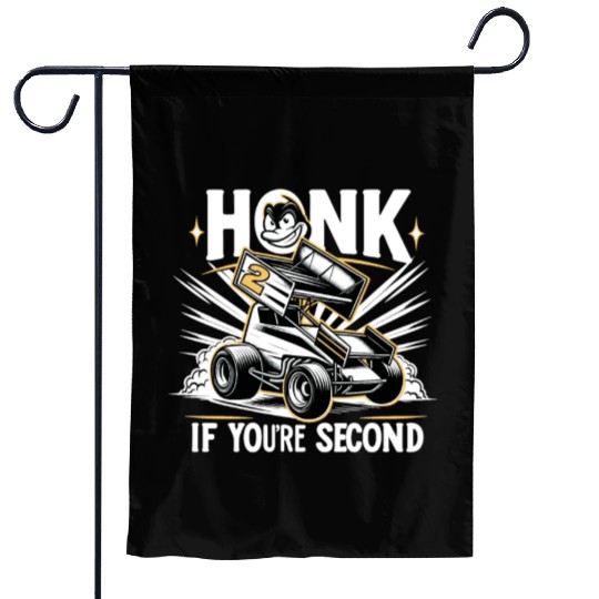 Sprint Car Mom Dirt Track Racing Racing Race Day Garden Flags