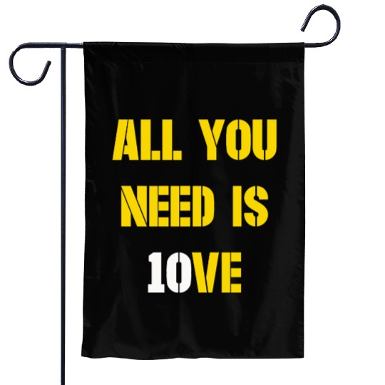 All You Need is Love Packers Garden Flags