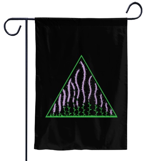 Lavender in a Triangle Plant Garden Fragrance Garden Flags