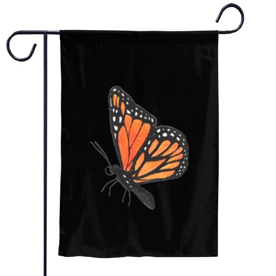 Monarch butterfly 1 Garden Flags