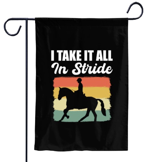 Horse Racing Equestrian Garden Flags