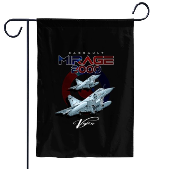 Dassault Mirage 2000 French Vintage Multi-Role Fig Garden Flags