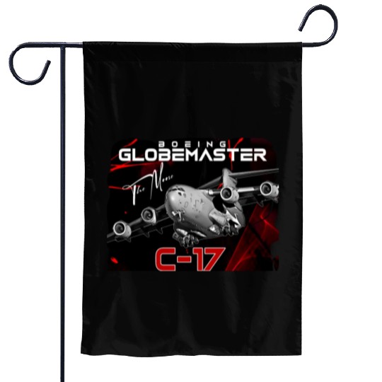 C-17 Globemaster Military Aircraft Garden Flags