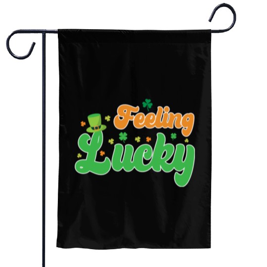 Feeling Lucky St. Patrick's Day Garden Flags