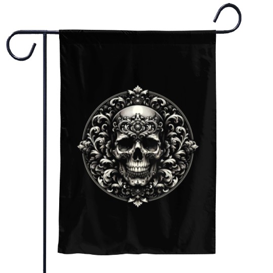 Baroque Elegance Garden Flags