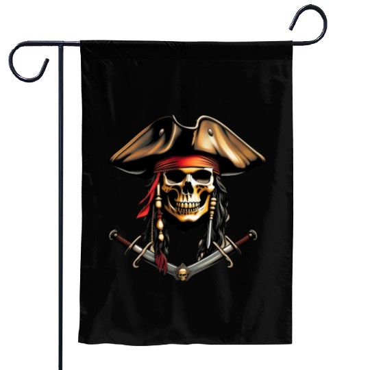 Ocean Raiders Garden Flags