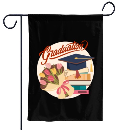 Graduation Garden Flags