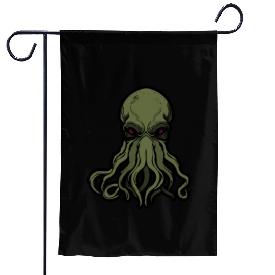 Cthulhu! The Stars are finally right! Garden Flags